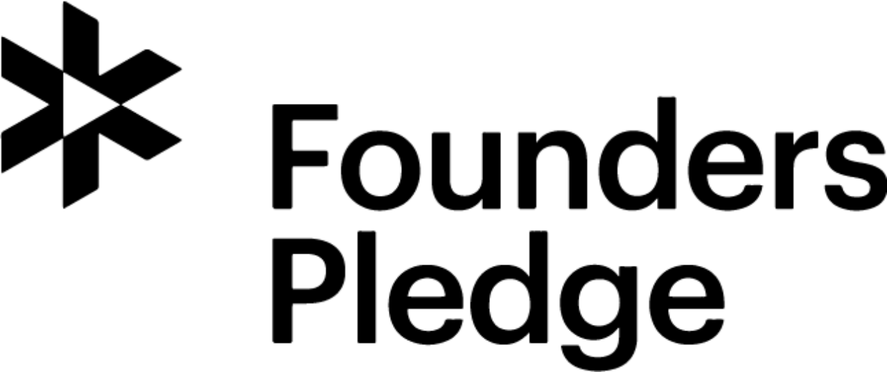 Founders Pledge logo black
